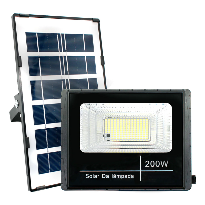 Solar Reflector Led Spotlight 200W Water Proof Battery Plate