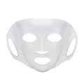 3D Silicone Mask Cover Fixed Mask Tool Ear Hanging Mask for Moisturizing Face Reusable Firming Facial Tool