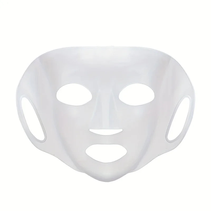 3D Silicone Mask Cover Fixed Mask Tool Ear Hanging Mask for Moisturizing Face Reusable Firming Facial Tool