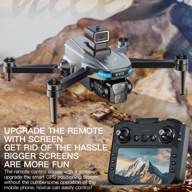 SG109 PRO MAX Drone 8K Professional GPS HD Camera Drones 5G WIFI FPV Video 4k UAV 5.9 inch large screen remote control RC Dron