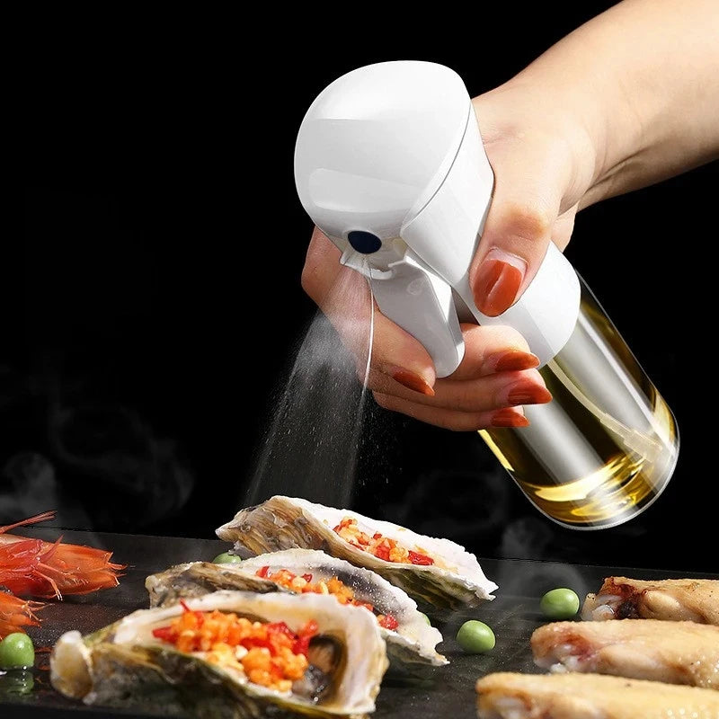 Frasco de Spray de Óleo 200ml 300ml para Cozinha, Churrasco, Cozinha de Azeite, Dispensador de Óleo, Camping, Assados, Recipientes Vazios para Vinagre, Molho de Soja.