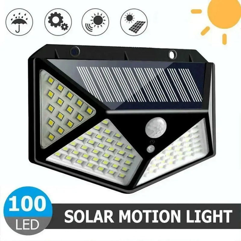 1~4pcs Solar Lights Outdoor With 3 Mode Waterproof Motion Sensor Security Lighting LED Wall Street Lamp for Garden 108COB