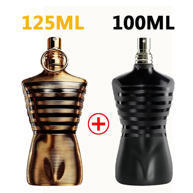 100ML 3.4FL.OZ Leather Notes Men's Eau de Parfum Woody Nutty Warm Spicy Chocolate Scent Male's Fragrance Spray for Man