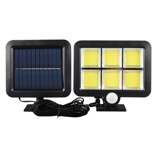 160LED Solar Light Split Wall Lamp Waterproof Outdoor Wall Emergency Street Security Solar Lamp for Garden Decoration