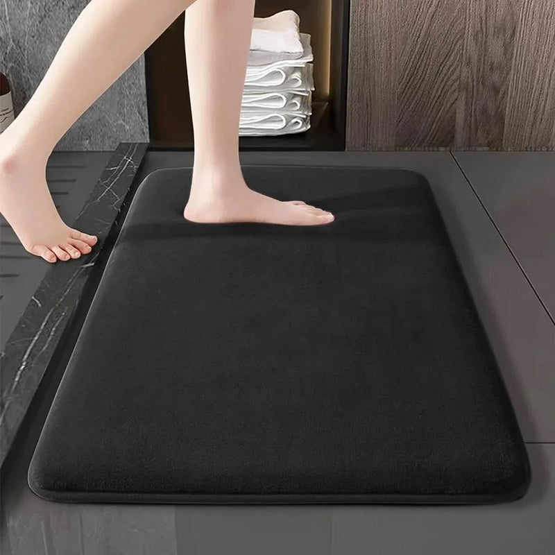 Non-slip Mat Carpets Cobblestone Embossed Bathroom Bath In Wash Basin Bathtub Side Floor Rug Shower Room Doormat Memory Foam